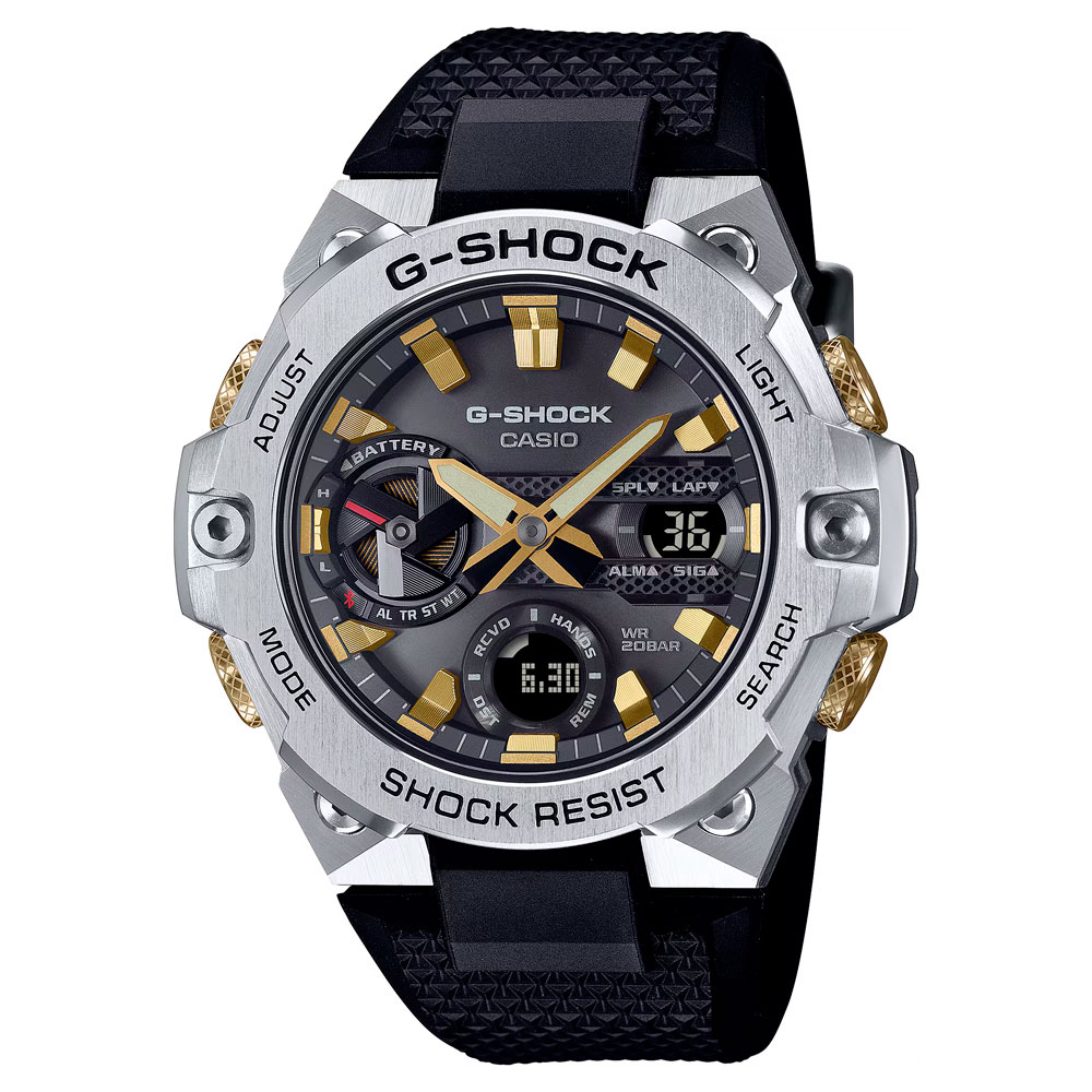[G-SHOCK 2024] GST-B400CX-1A - карбон, Bluetooth та рік змії